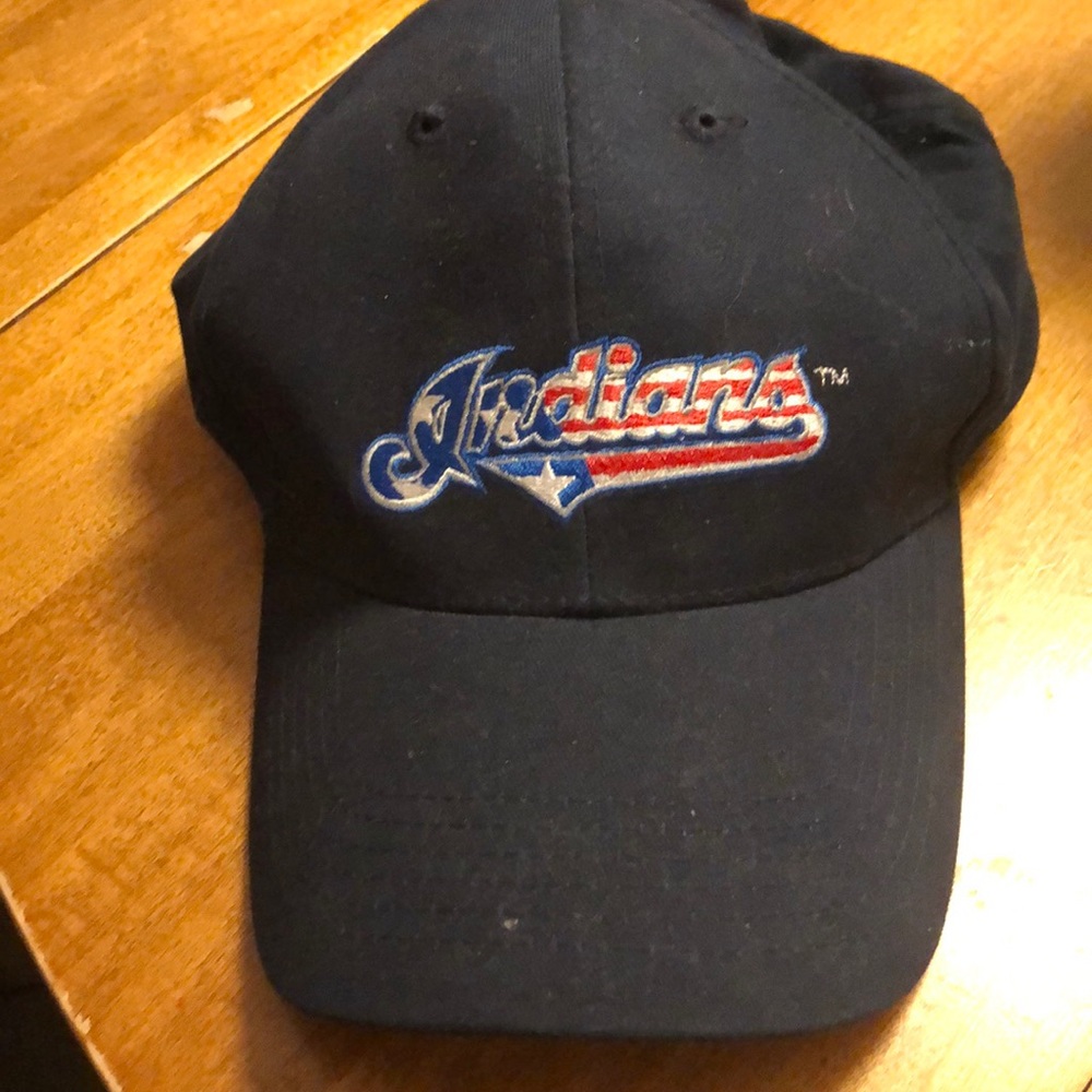 Indians patriotic-themed hat